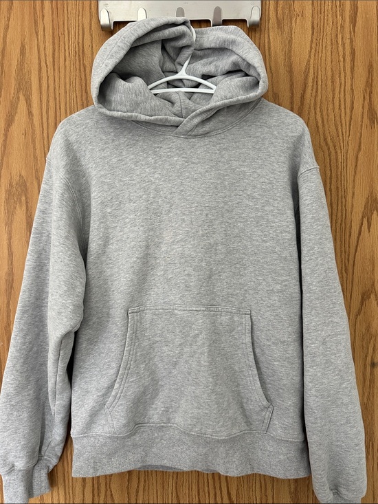 Aritzia Sweaters - Aritzia Grey Hooded Pullover Sweatshirt